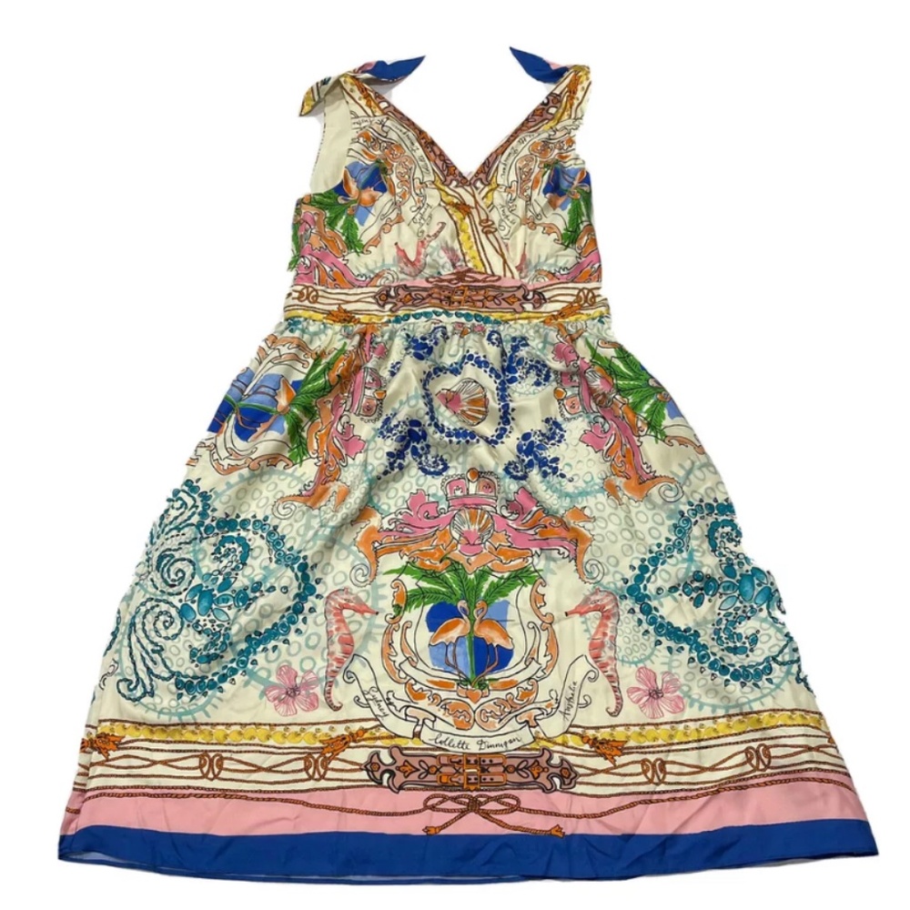 Collette Dinnigan Anthropologie Acionna Silk Dress  Beach Women